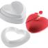 Форма силикон СЕРДЦЕ миди + вырубка AMORESET