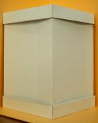 Коробка картонная 350х350х400 +дно+крышка бел Т-22 (25)